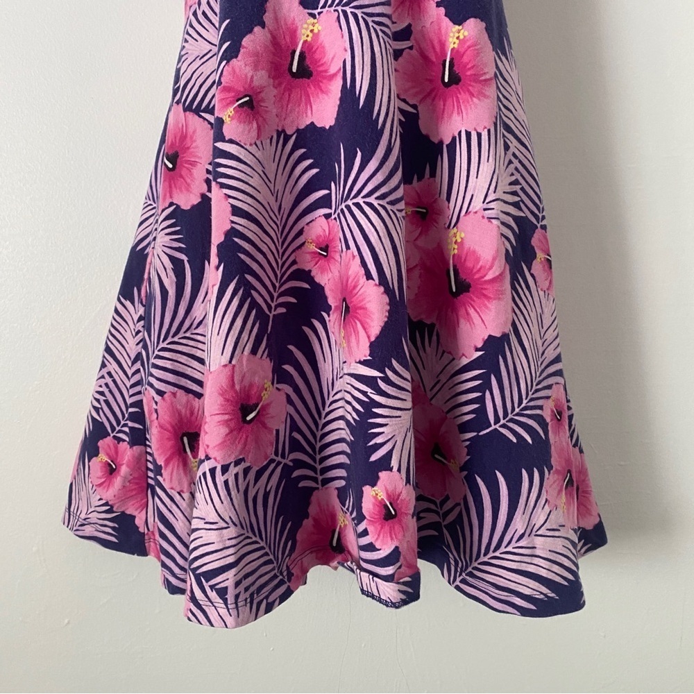Victoria’s Secret PINK Floral Tropical Halter Dress in Pink and Blue Skater XS - Picture 4 of 7